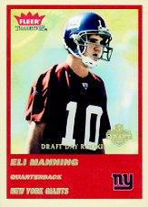 2004 Fleer Tradition Draft Day #331 Eli Manning