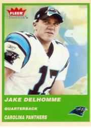 2004 Fleer Tradition Green #37 Jake Delhomme