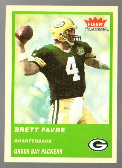2004 Fleer Tradition Green #44 Brett Favre