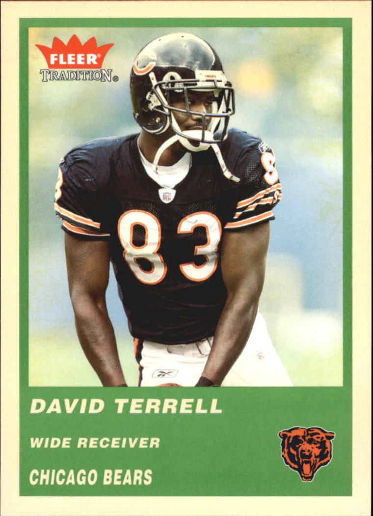 2004 Fleer Tradition Green #311 David Terrell