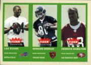 2004 Fleer Tradition Green #353 Lee Evans/Bernard Berrian/Derrick Hamilton
