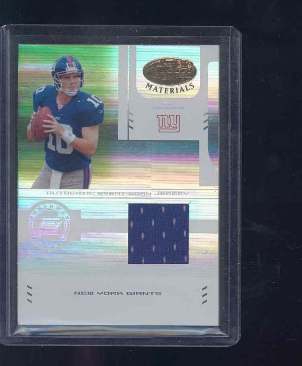 2004 Leaf Certified Materials #225 Eli Manning JSY RC