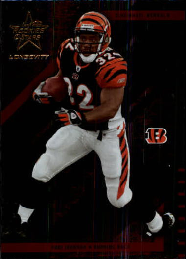 2004 Leaf Rookies and Stars Longevity #22 Rudi Johnson