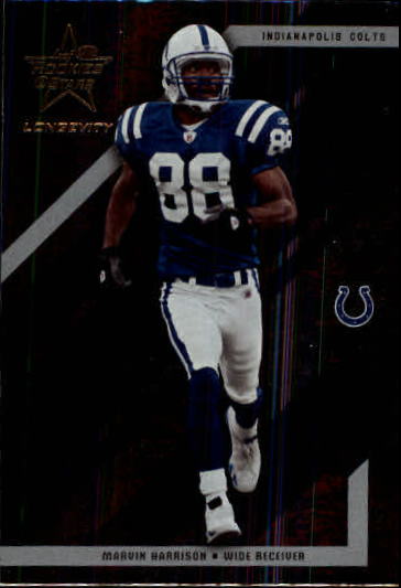 2004 Leaf Rookies and Stars Longevity #40 Marvin Harrison