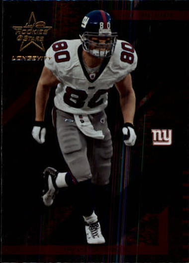 2004 Leaf Rookies and Stars Longevity #60 Jeremy Shockey