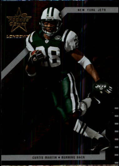 2004 Leaf Rookies and Stars Longevity #64 Curtis Martin