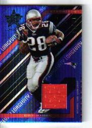 2004 Leaf Rookies and Stars Longevity Materials Sapphire #54 Corey Dillon/99
