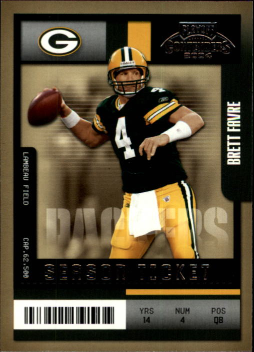 2004 Playoff Contenders #38 Brett Favre