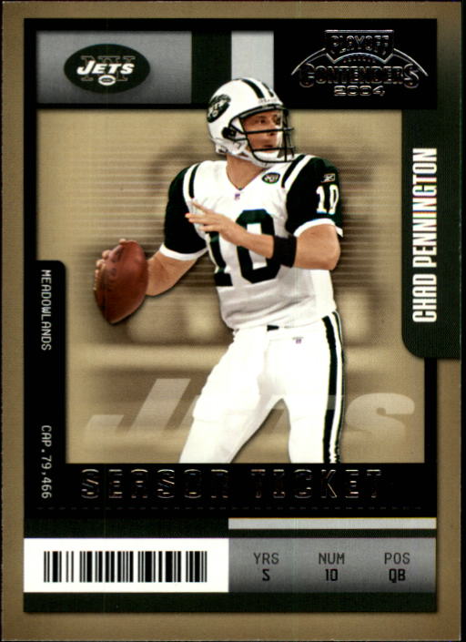 2004 Playoff Contenders #69 Chad Pennington