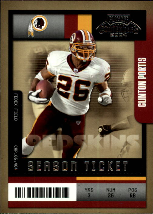 2004 Playoff Contenders #97 Clinton Portis