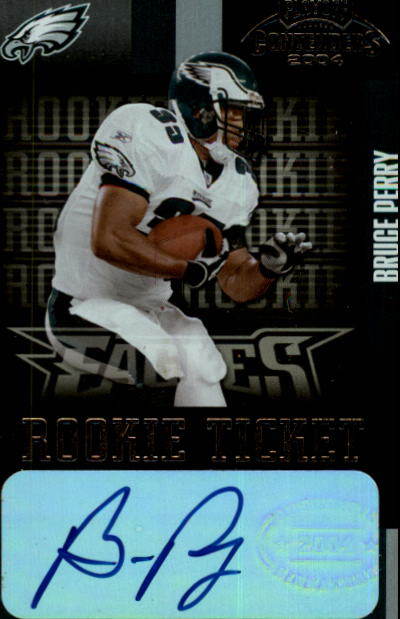 2004 Playoff Contenders #111 Bruce Perry AU RC