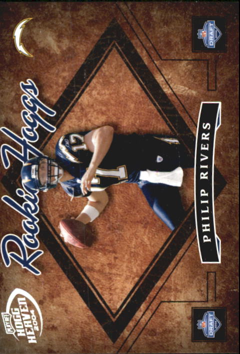 2004 Playoff Hogg Heaven Rookie Hoggs #RH4 Philip Rivers