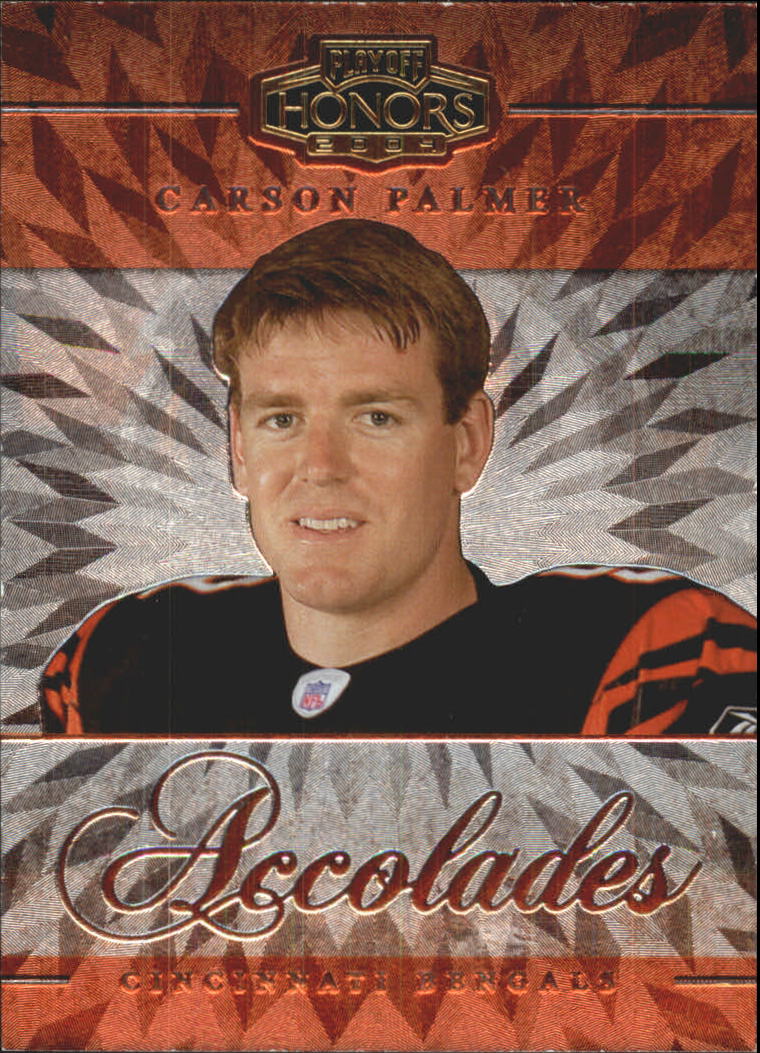 2004 Playoff Honors Accolades #A9 Carson Palmer