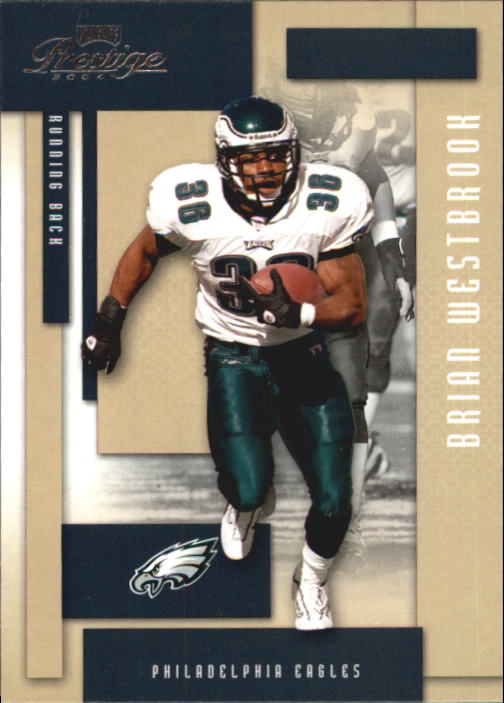 2004 Playoff Prestige #109 Brian Westbrook