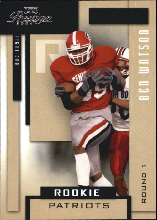 2004 Playoff Prestige #177 Ben Watson RC
