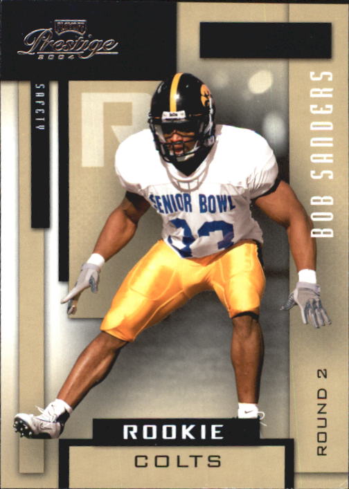 2004 Playoff Prestige #185 Bob Sanders RC