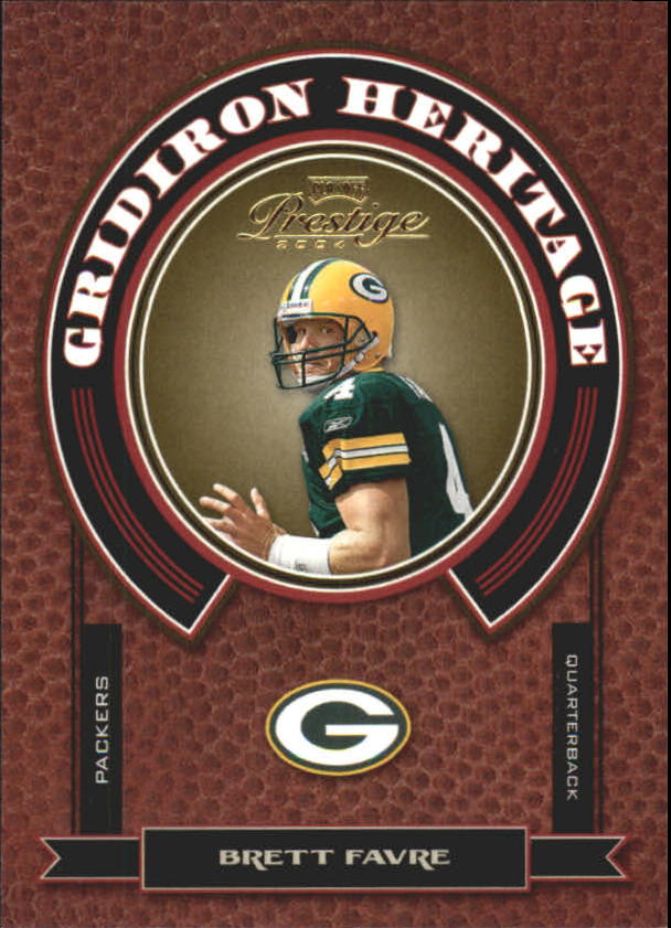2004 Playoff Prestige Gridiron Heritage #GH8 Brett Favre