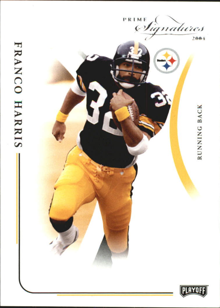 2004 Playoff Prime Signatures #81 Franco Harris