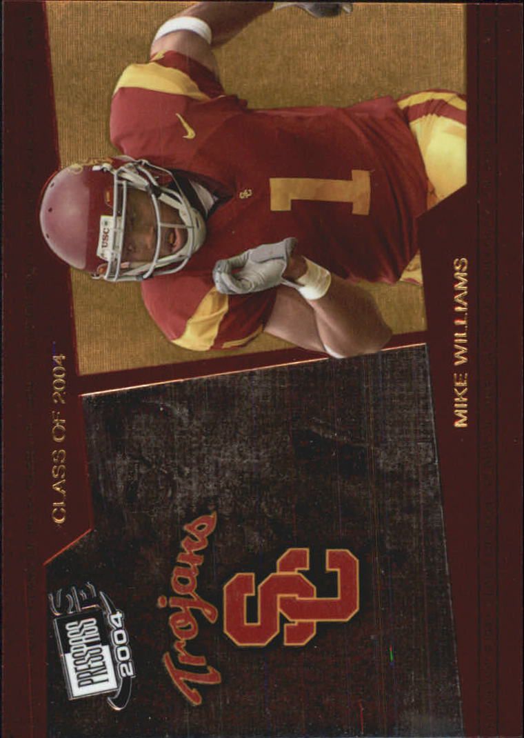 2004 Press Pass SE Class of 2004 #CL4 Mike Williams