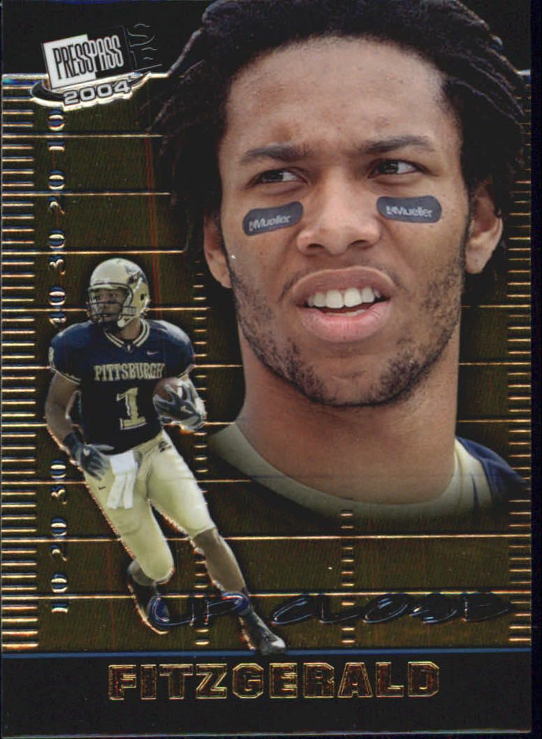 2004 Press Pass SE Up Close #UC2 Larry Fitzgerald