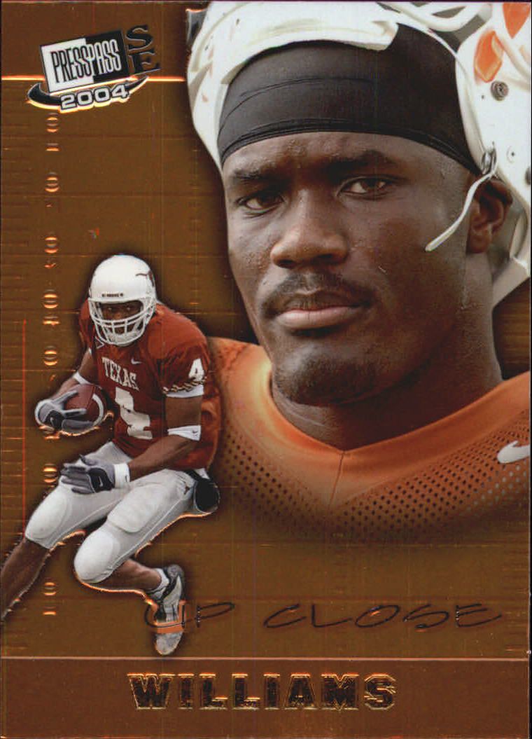 2004 Press Pass SE Up Close #UC3 Roy Williams WR