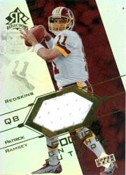 2004 Reflections Focus on the Future Jerseys Rainbow #FOPA Patrick Ramsey