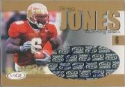 2004 SAGE Autographs Gold #A21 Greg Jones/160