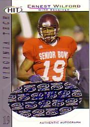 2004 SAGE HIT Autographs Silver #A19 Ernest Wilford