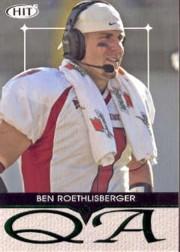 2004 SAGE HIT Q&A Emerald #Q7 Ben Roethlisberger