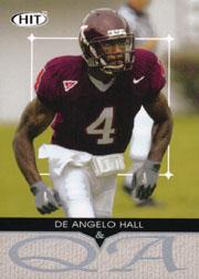 2004 SAGE HIT Q&A Silver #Q40 DeAngelo Hall