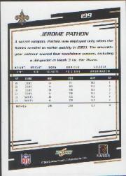 2004 Score #199 Jerome Pathon back image