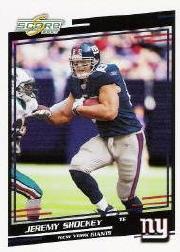 2004 Score #211 Jeremy Shockey