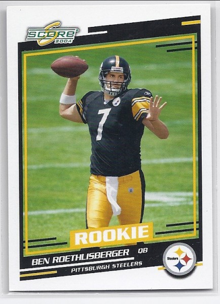 2004 Score #381 Ben Roethlisberger RC