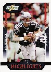 2004 Score Glossy #368 Tom Brady HL