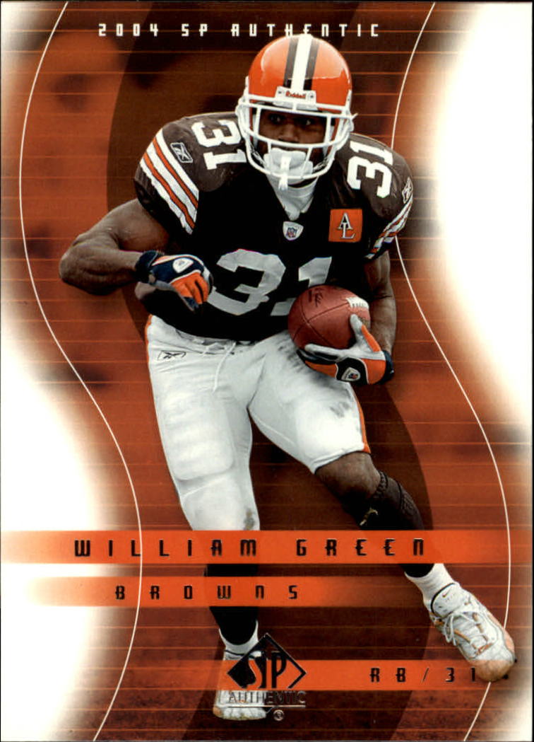 2004 SP Authentic #20 William Green