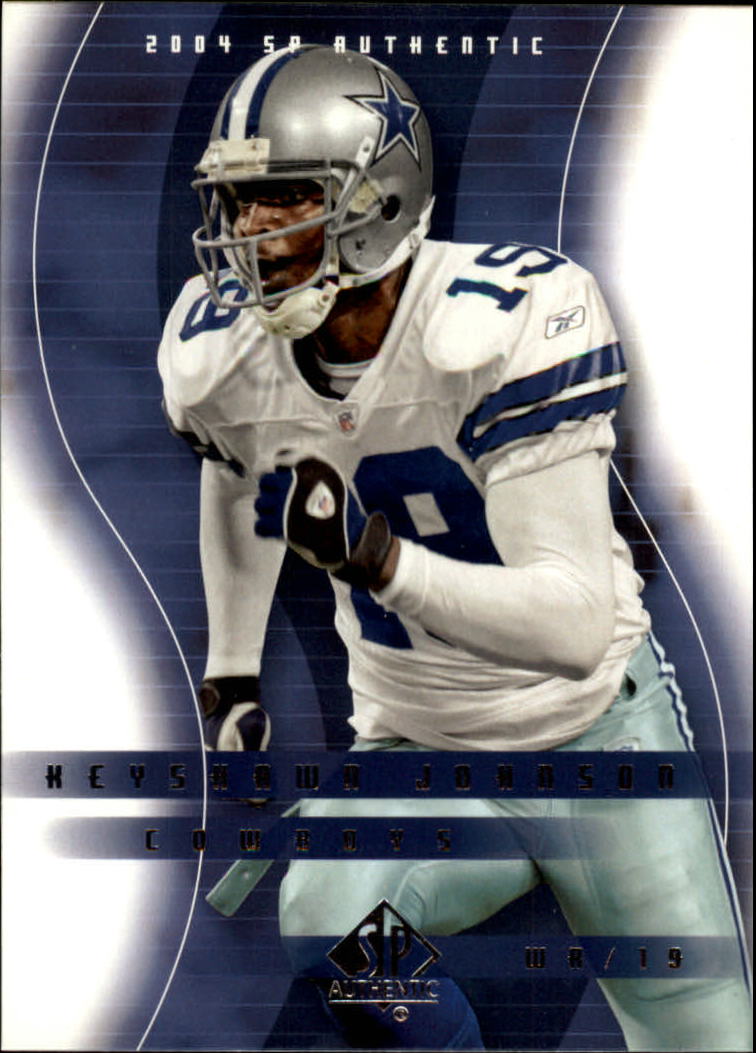 2004 SP Authentic #25 Keyshawn Johnson