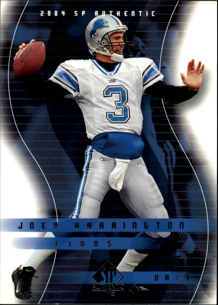 2004 SP Authentic #30 Joey Harrington