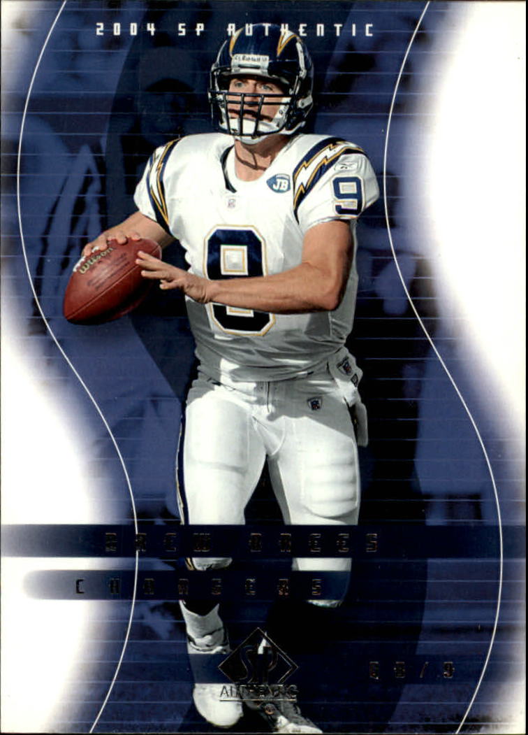 2004 SP Authentic #72 Drew Brees