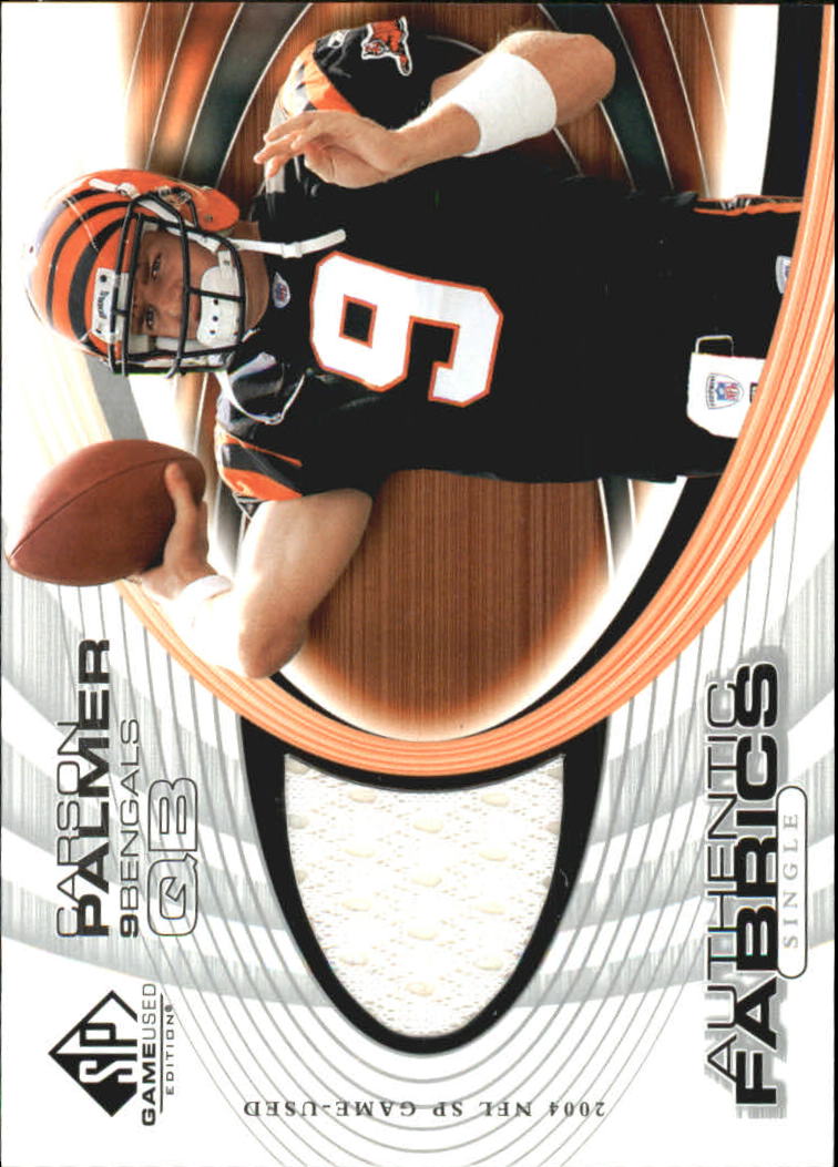 2004 SP Game Used Edition Authentic Fabric #AFCA Carson Palmer