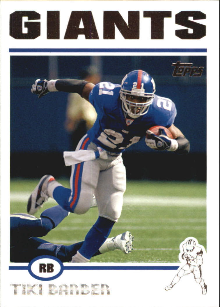 2004 Topps #273 Tiki Barber