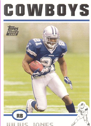 2004 Topps #351 Julius Jones RC