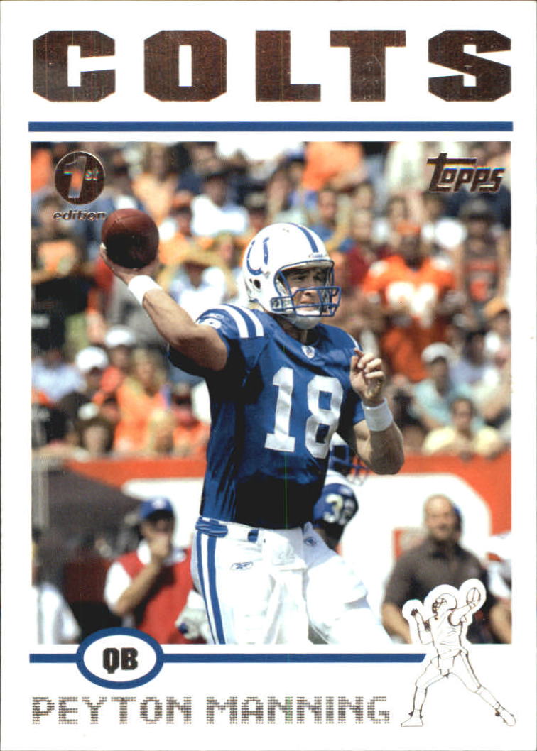 2004 Topps First Edition #1 Peyton Manning