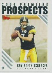 2004 Topps Premiere Prospects #PP1 Ben Roethlisberger