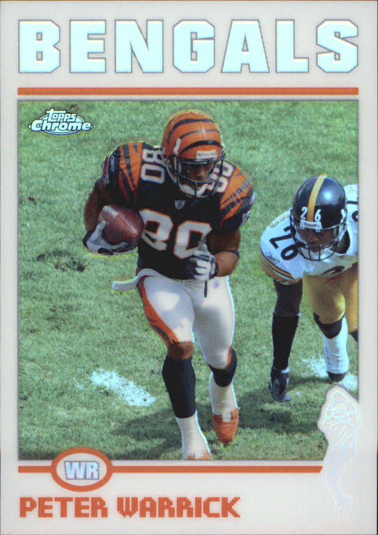 2004 Topps Chrome Refractors #91 Peter Warrick
