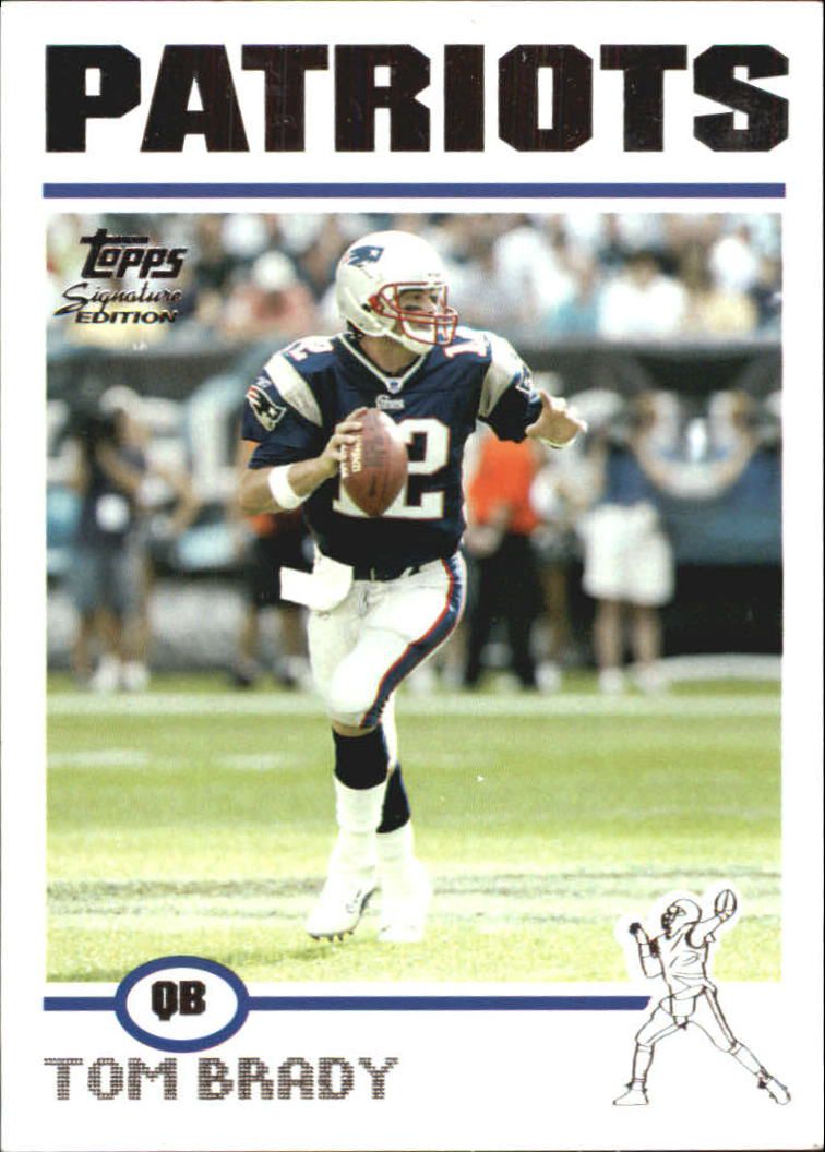 2004 Topps Signature #1 Tom Brady