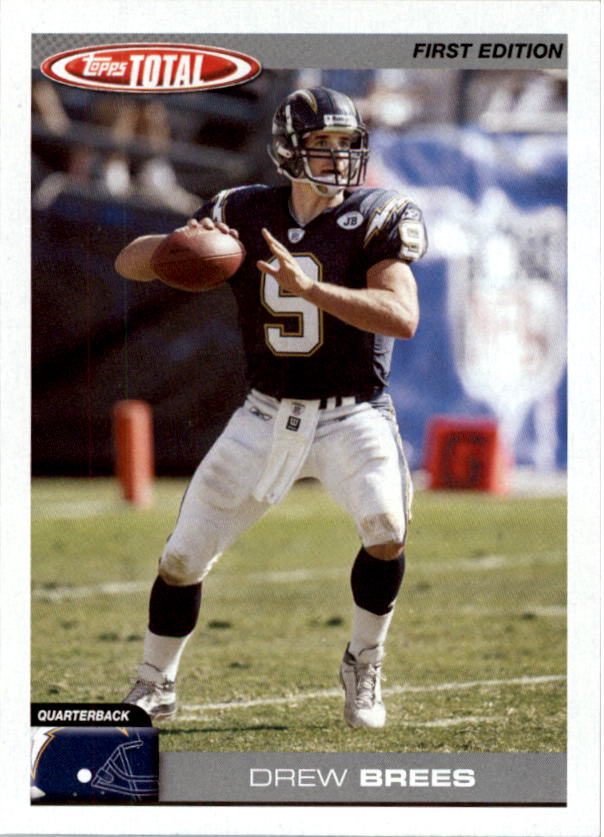 2004 Topps Total First Edition #163 Drew Brees