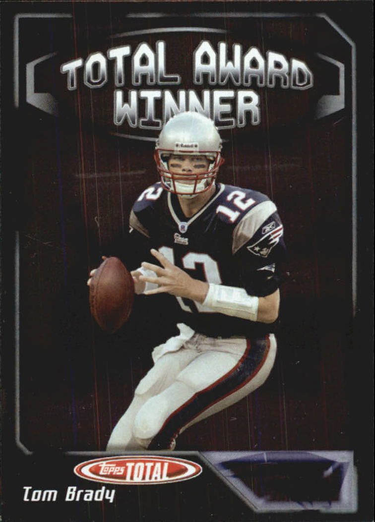 2004 Topps Total Award Winners #AW20 Tom Brady