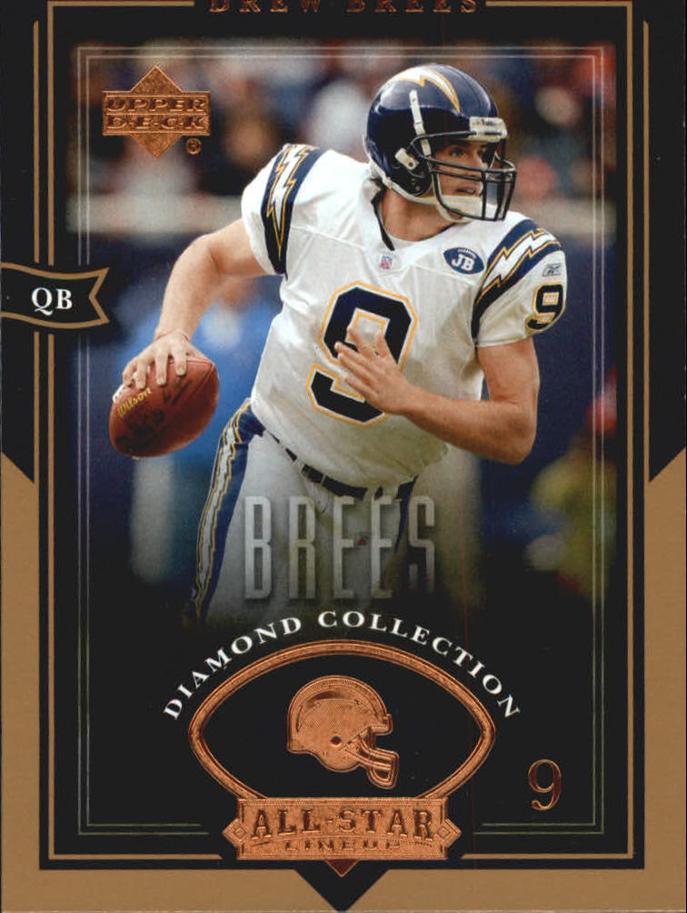 2004 UD Diamond All-Star #8 Drew Brees