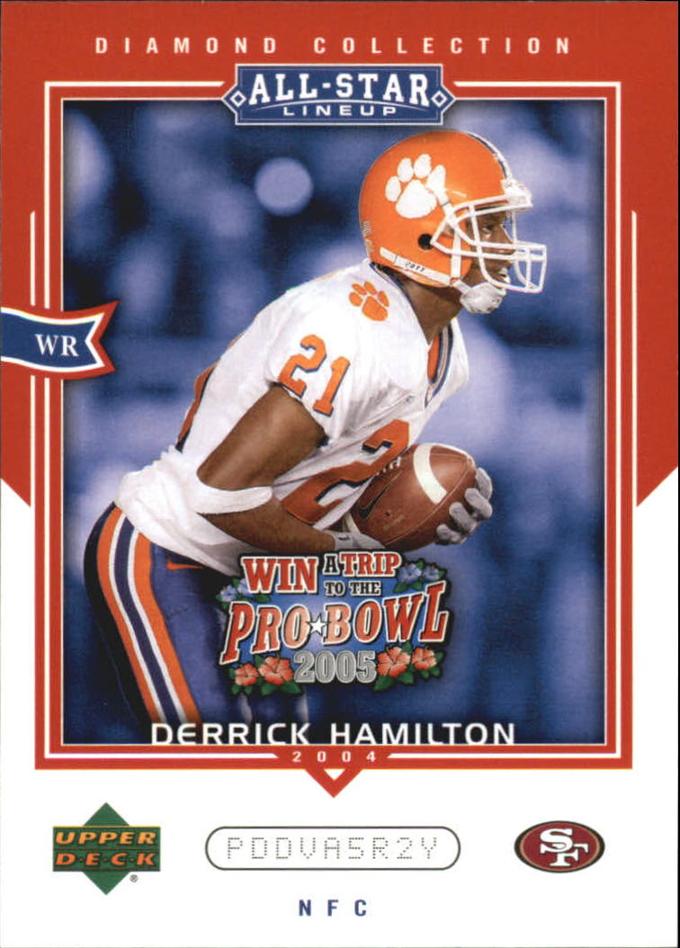 2004 UD Diamond All-Star Promo #AS68 Derrick Hamilton
