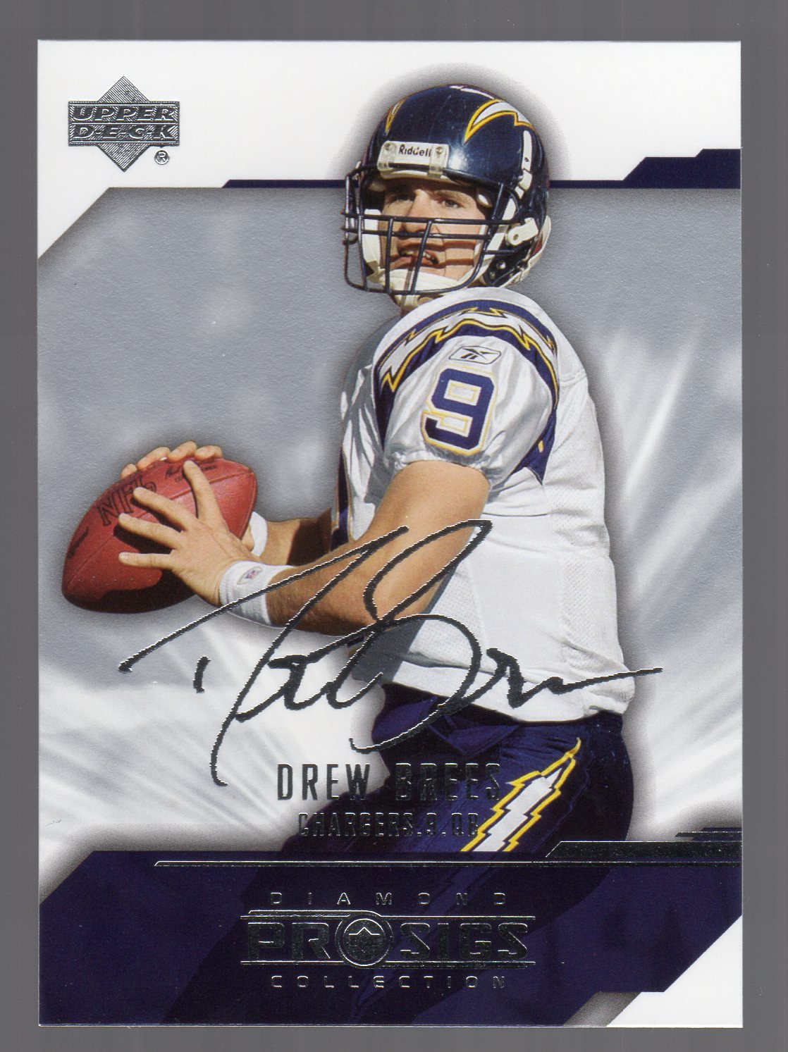 2004 UD Diamond Pro Sigs #72 Drew Brees